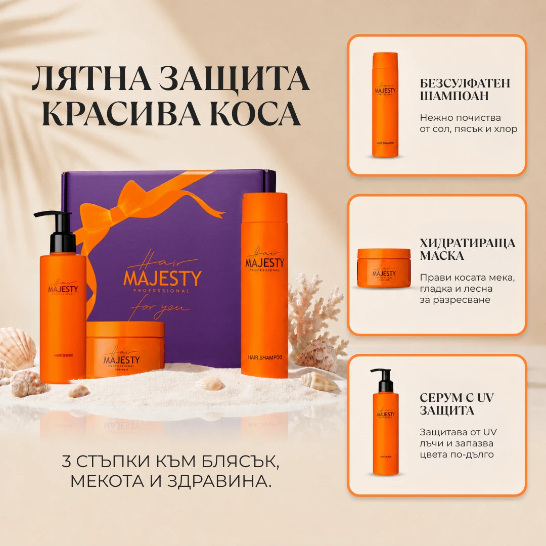 Комплект Hair Majesty 3 in 1