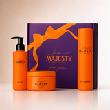 Комплект за Възстановяване на Увредена Коса 4 в 1 — Hair Majesty DNA