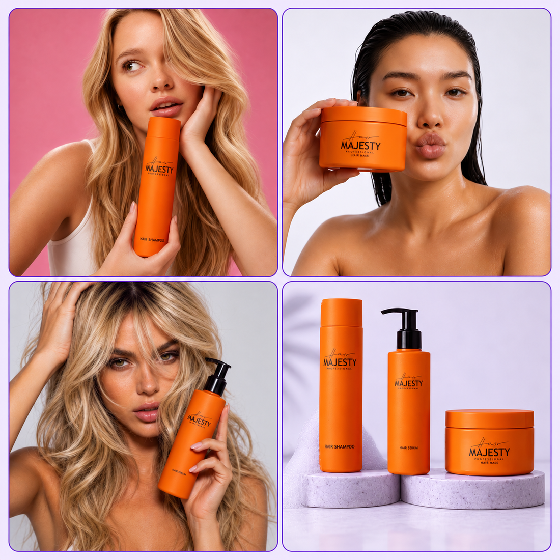 Комплект Hair Majesty 3 in 1