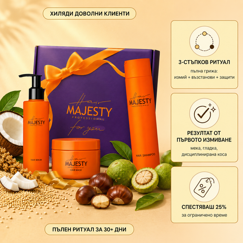 Комплект Hair Majesty 3 in 1